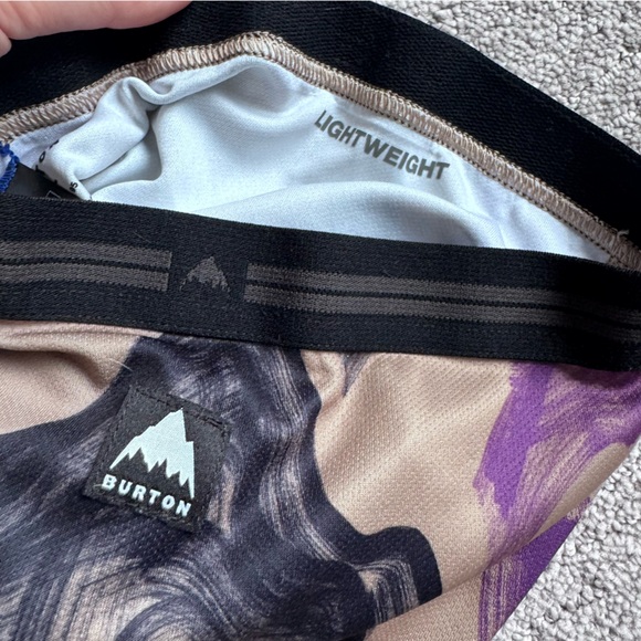 Burton Toddler 3T Base Layer Set Abstract Print Thermal Top & Leggings - Picture 8 of 9